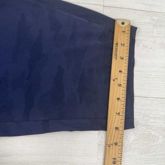 Athleta Brooklyn Ankle Camo Pants Women Plus Size 24 Blue Lightweight Pockets - Picture 14 of 14